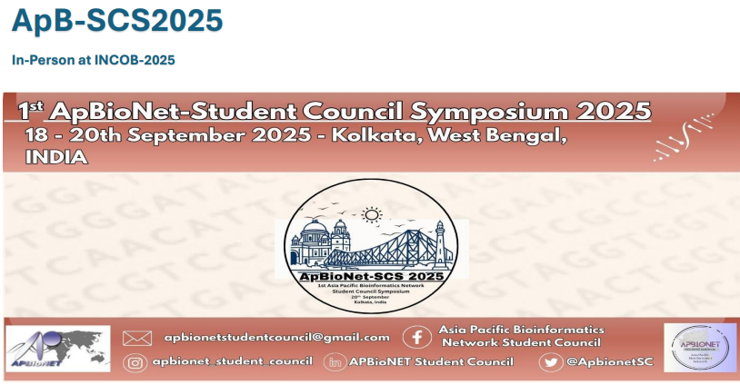 1st ApBioNet Student Council Symposium