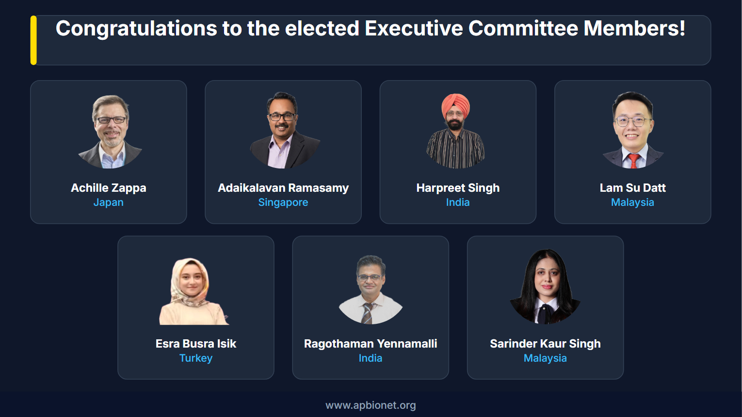 Executive Committee Election Results (2026-2028) Executive Committee Election Results (2026-2028)